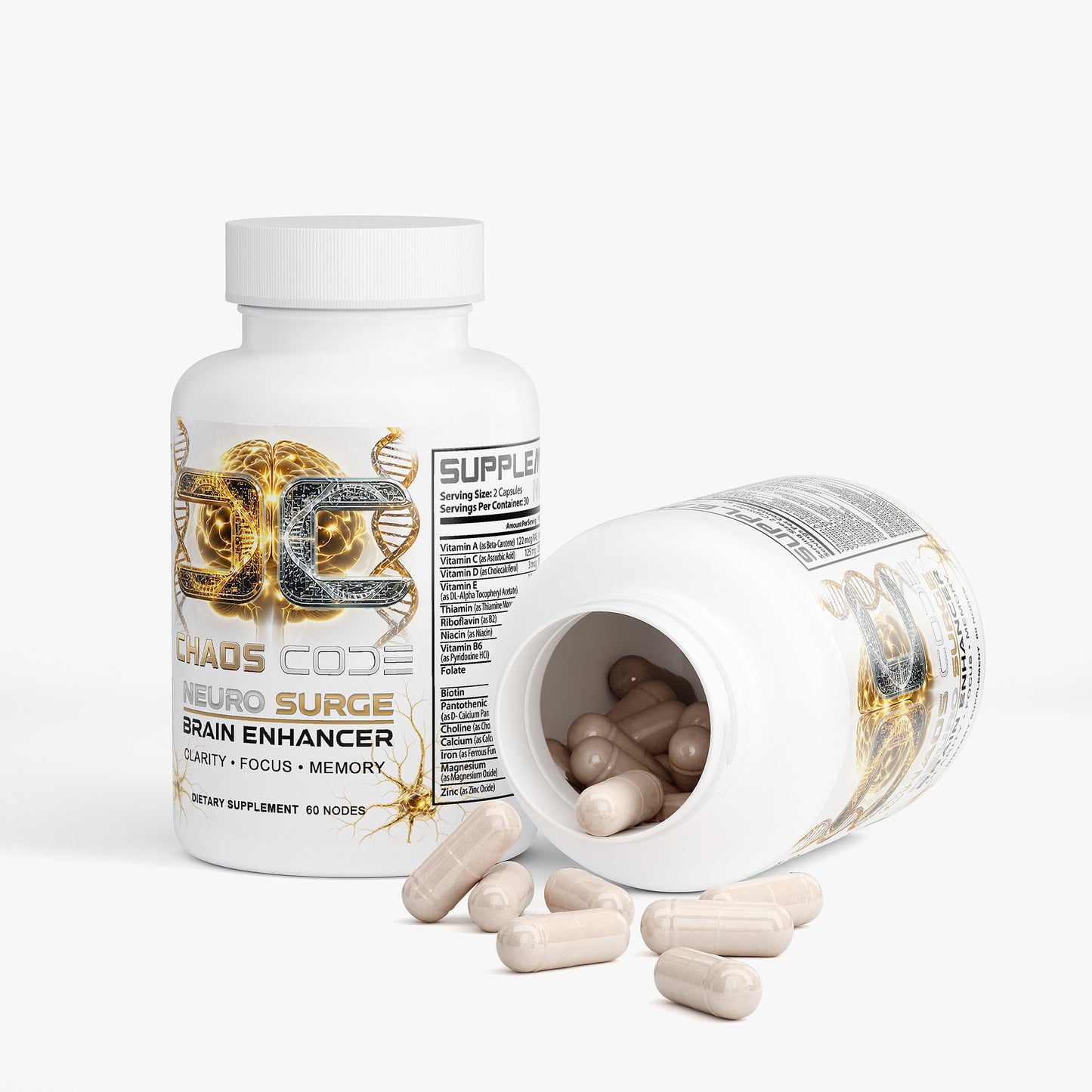 NEURO SURGE - BRAIN & FOCUS ENHANCER - NOOTROPICS