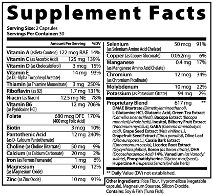NEURO SURGE - BRAIN & FOCUS ENHANCER - NOOTROPICS
