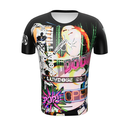 LUVDOSE 99: POP, DOOM AND OTHERS - All-Over Print Athletic T-shirt