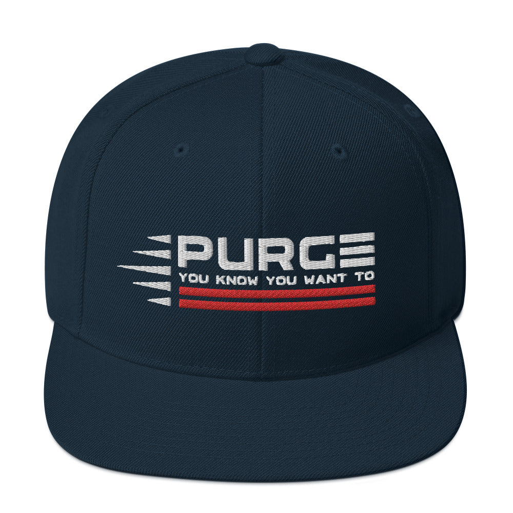 PURGE: YOU KNOW YOU WANT TO - Snapback Hat