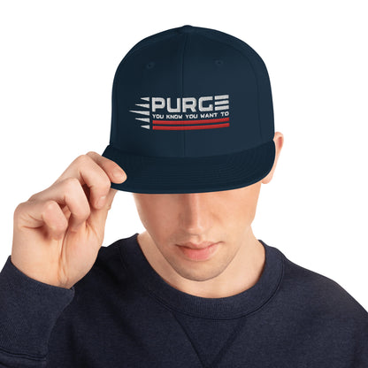 PURGE: YOU KNOW YOU WANT TO - Snapback Hat