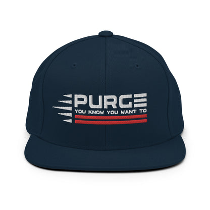 PURGE: YOU KNOW YOU WANT TO - Snapback Hat