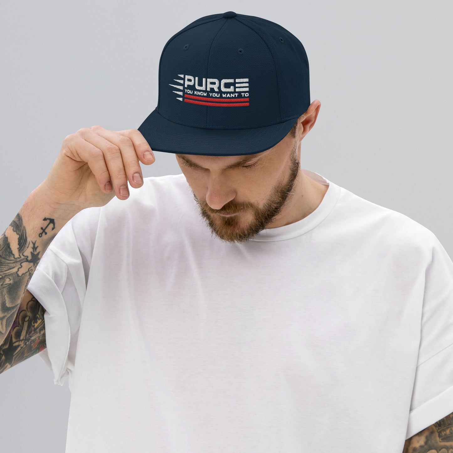 PURGE: YOU KNOW YOU WANT TO - Snapback Hat