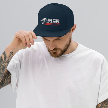 PURGE: YOU KNOW YOU WANT TO - Snapback Hat