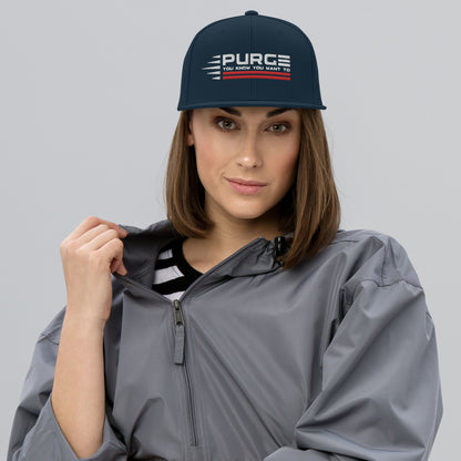 PURGE: YOU KNOW YOU WANT TO - Snapback Hat