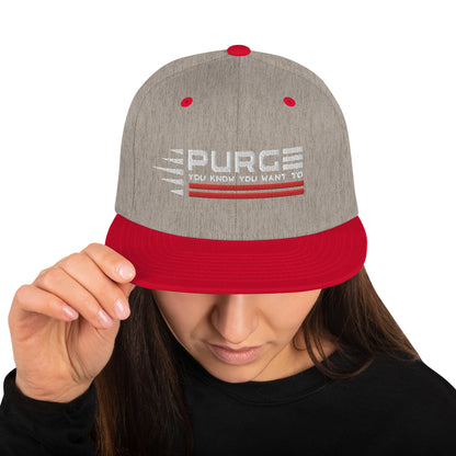 PURGE: YOU KNOW YOU WANT TO - Snapback Hat