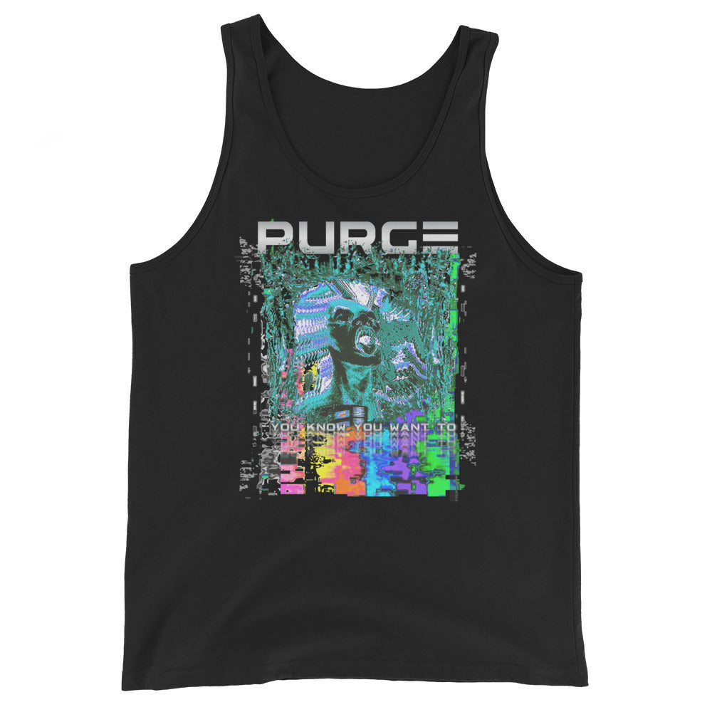PURGE: YOU KNOW YOU WANT TO - Unisex Tank Top
