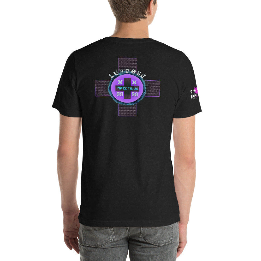 LUVDOSE 99: POP, DOOM TITILLATIONS - Unisex t-shirt