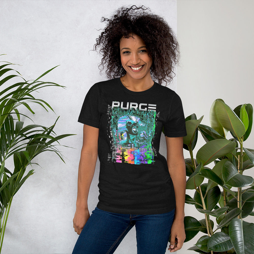 PURGE: YOU KNOW YOU WANT TO - Unisex t-shirt