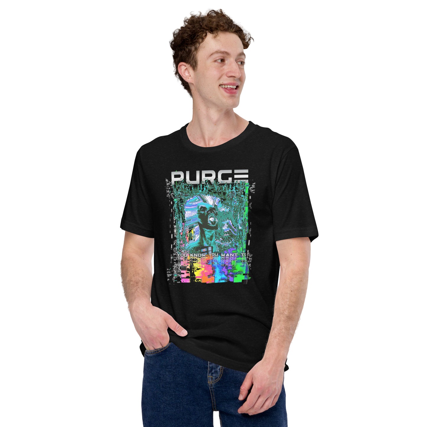 PURGE: YOU KNOW YOU WANT TO - Unisex t-shirt