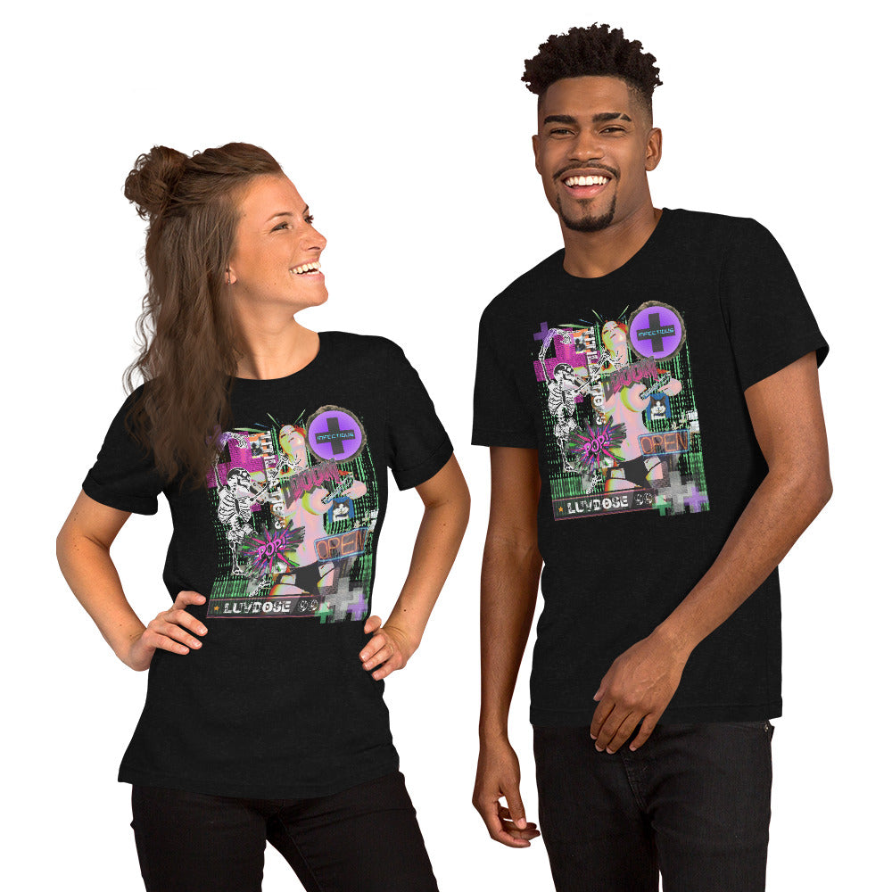 LUVDOSE 99: MULTISEXT - Unisex t-shirt