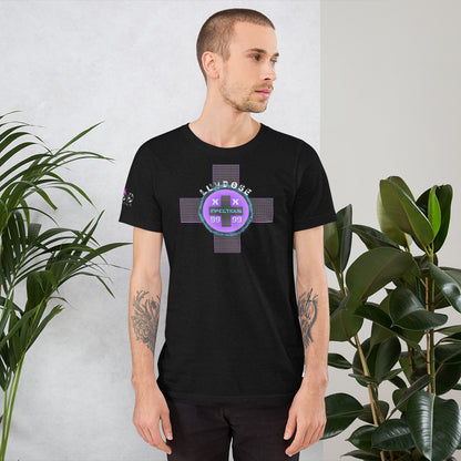 LUVDOSE 99: INFECTIOUS CROSS - Unisex t-shirt