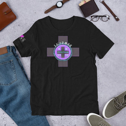 LUVDOSE 99: INFECTIOUS CROSS - Unisex t-shirt