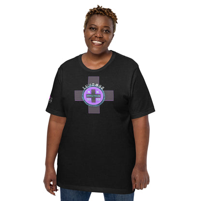 LUVDOSE 99: INFECTIOUS CROSS - Unisex t-shirt