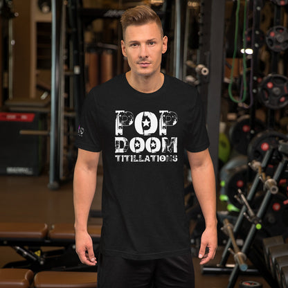 LUVDOSE 99: POP, DOOM TITILLATIONS - Unisex t-shirt