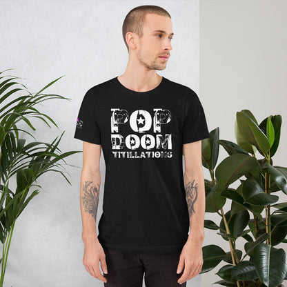 LUVDOSE 99: POP, DOOM TITILLATIONS - Unisex t-shirt
