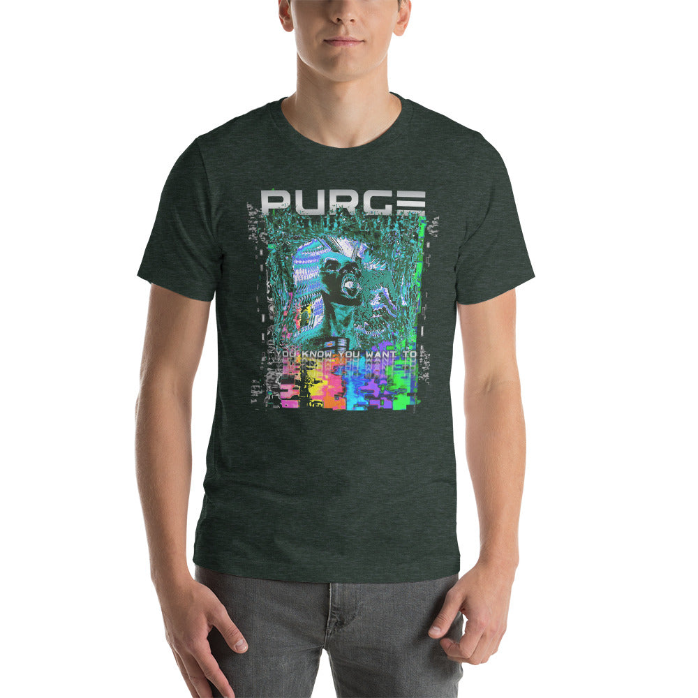 PURGE: YOU KNOW YOU WANT TO - Unisex t-shirt