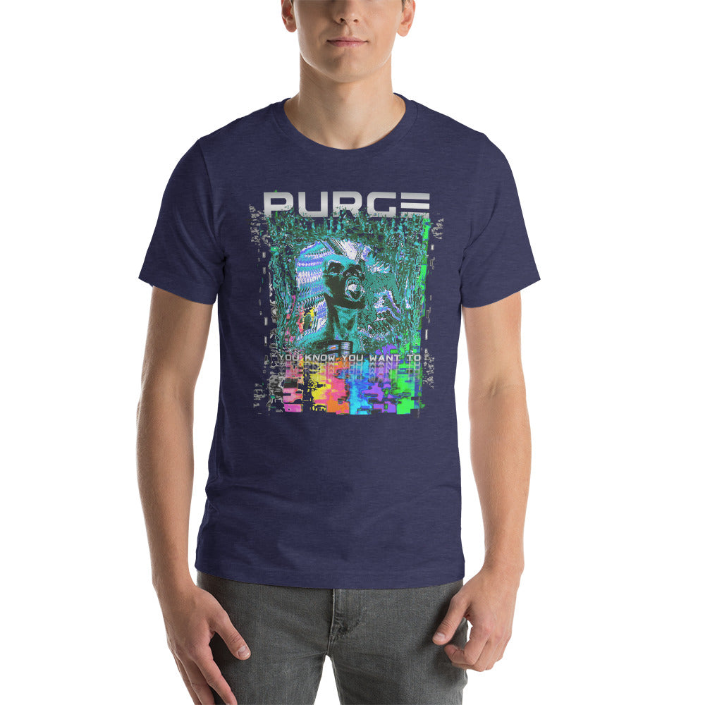 PURGE: YOU KNOW YOU WANT TO - Unisex t-shirt