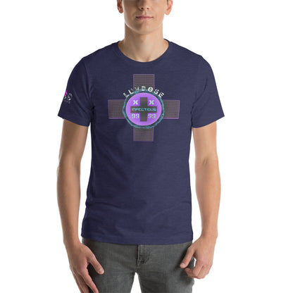 LUVDOSE 99: INFECTIOUS CROSS - Unisex t-shirt
