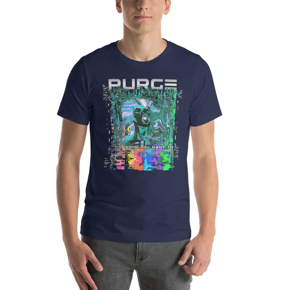PURGE: YOU KNOW YOU WANT TO - Unisex t-shirt