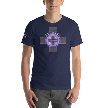LUVDOSE 99: INFECTIOUS CROSS - Unisex t-shirt